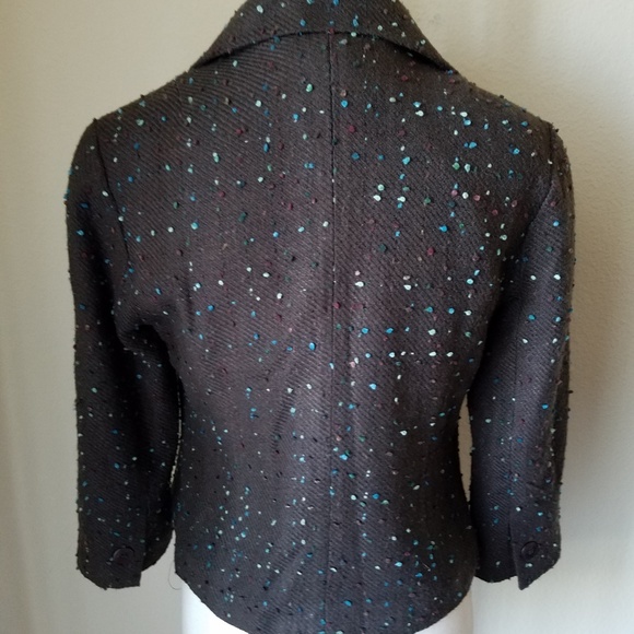 Hi Studio Jonathan Martin Brown Tweed Blazer - Picture 7 of 8